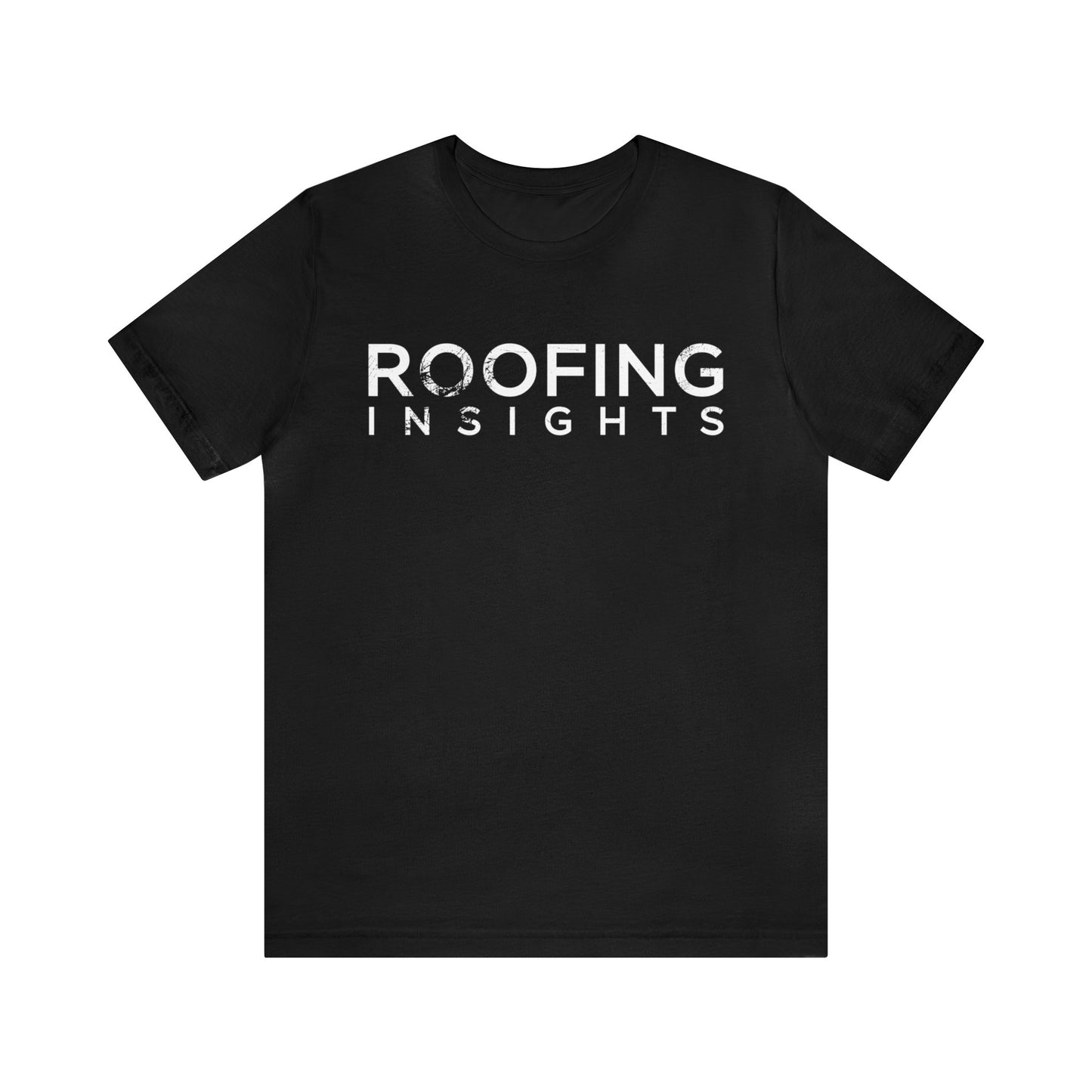Roofing Insights Distressed Wordmark Tee
