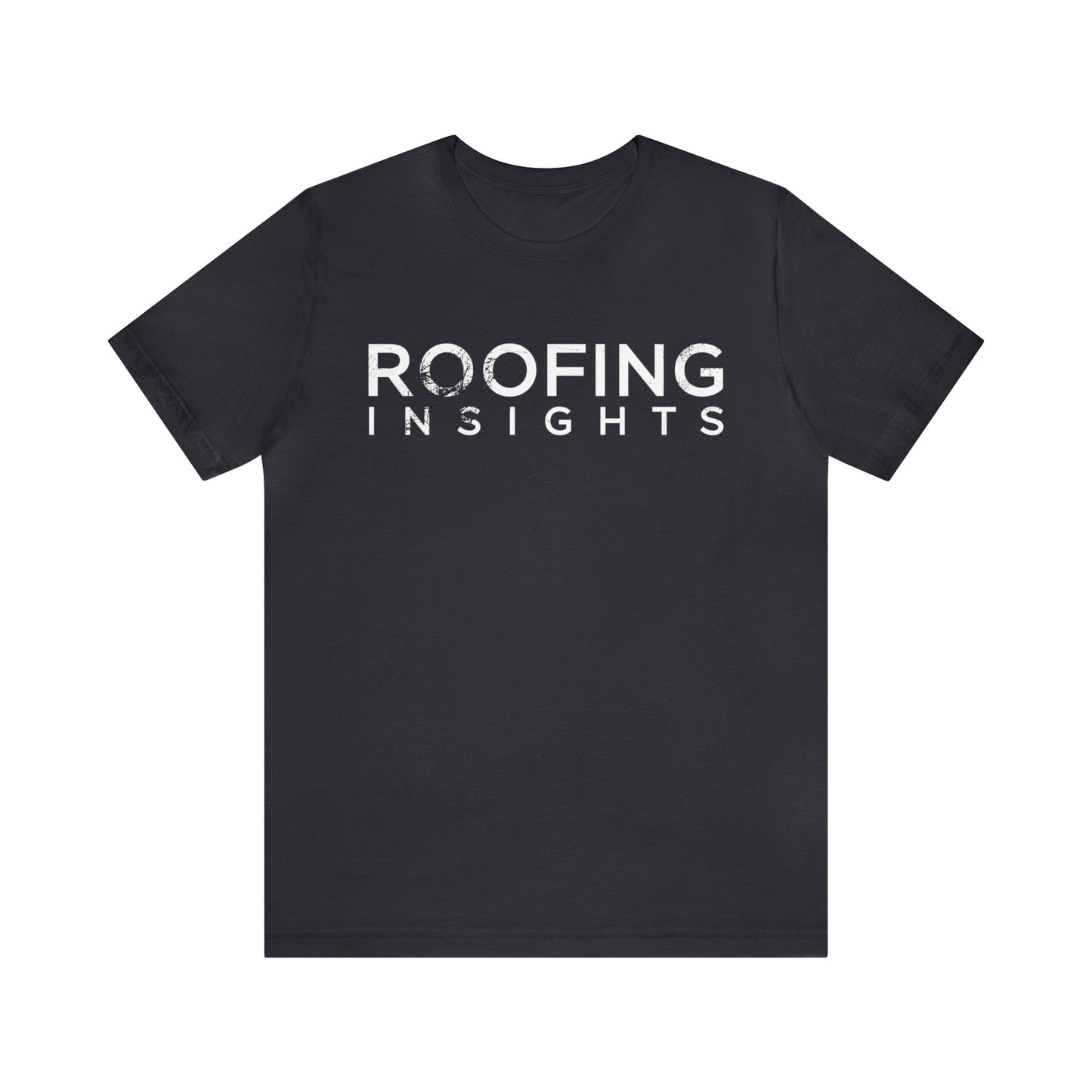Roofing Insights Distressed Wordmark Tee